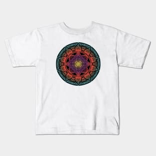 Starburst Mandala Kids T-Shirt